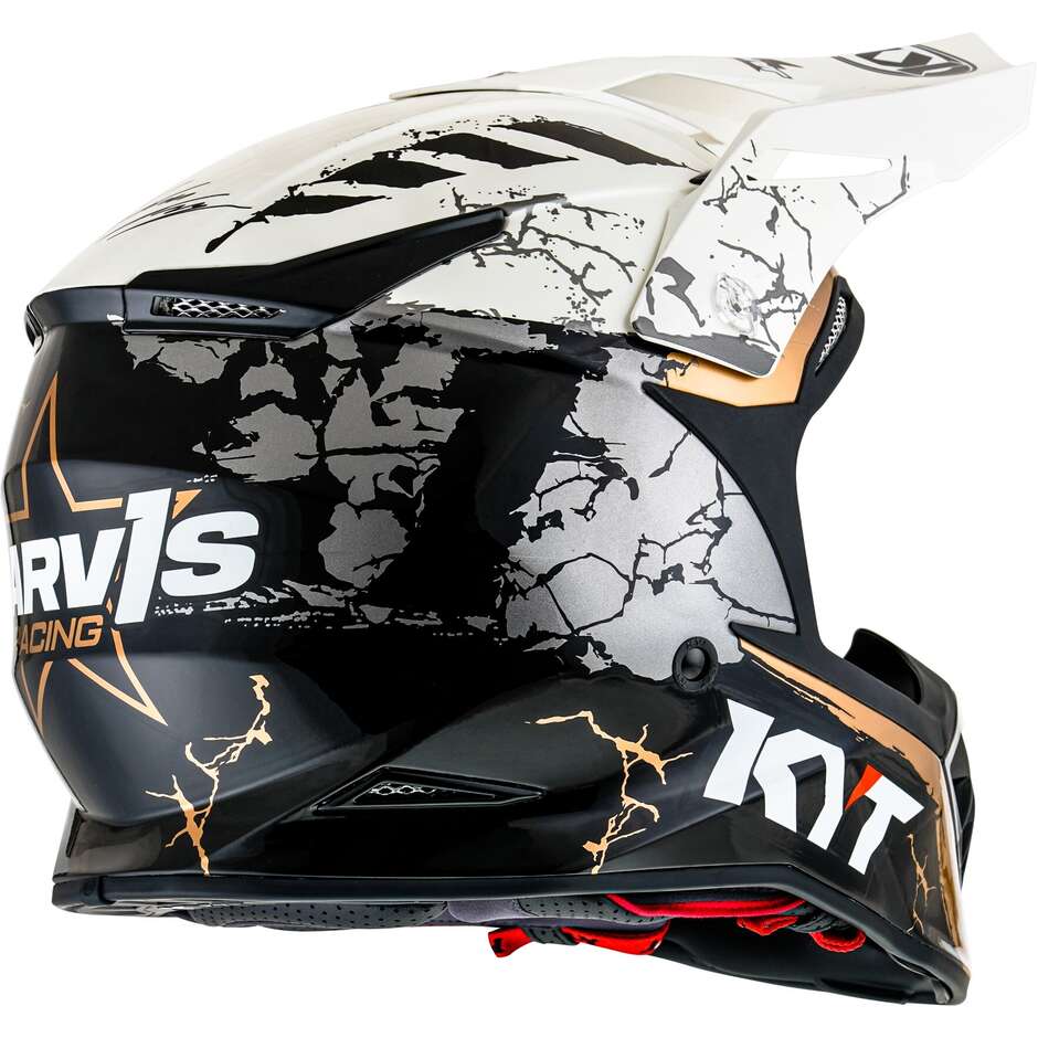 KYT SKYHAWK JARVIS Signature Edition Moto Cross Helmet