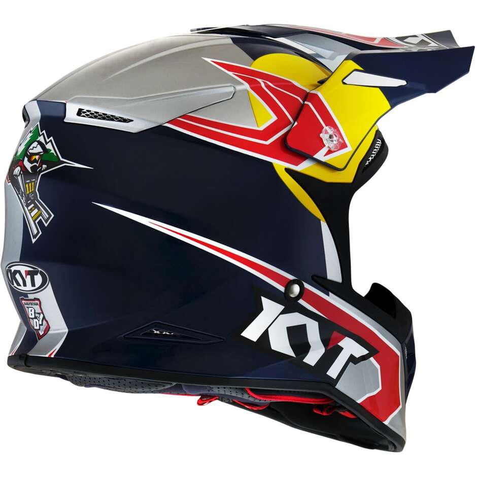 KYT SKYHAWK TADDY REPLICA Moto Cross Helm