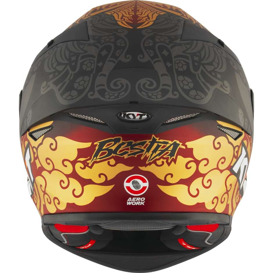 Kyt TT-REVO ENEA INDONESIA Replica 2023 Full Face Motorcycle Helmet Matt