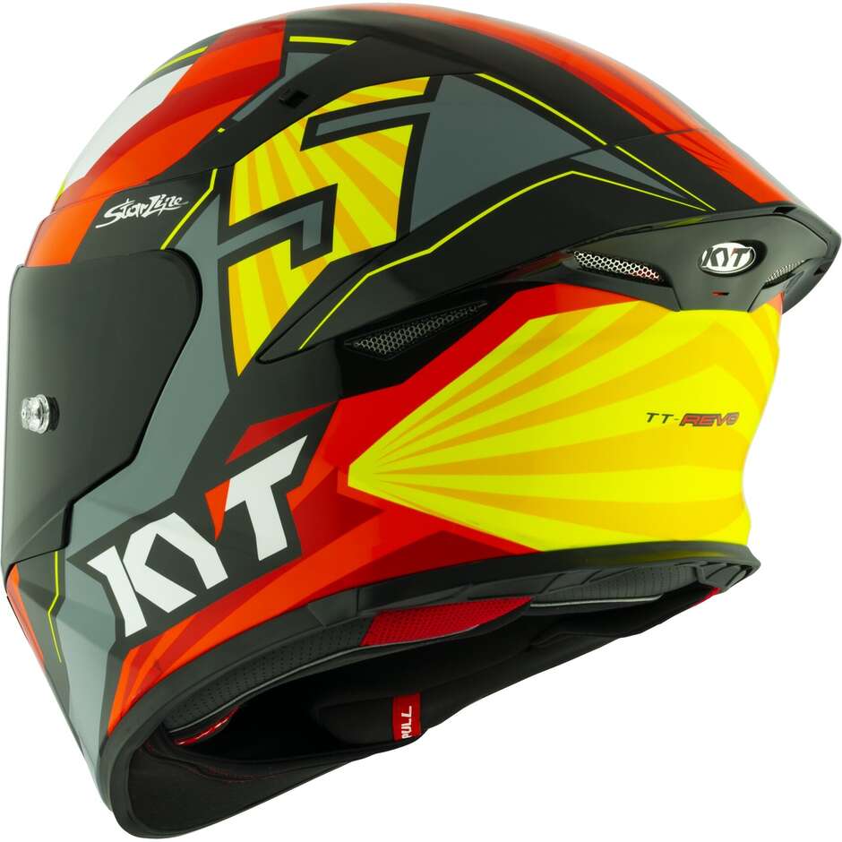 Kyt TT-REVO FLUX Full Face Motorcycle Helmet