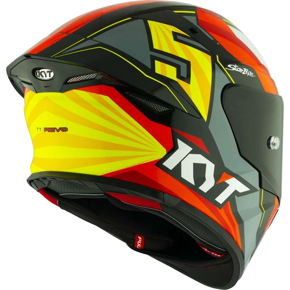 Kyt TT-REVO FLUX Full Face Motorcycle Helmet
