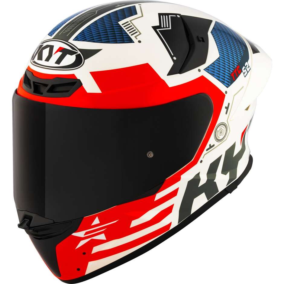 Kyt TT-REVO FUSELAGE Integral-Motorradhelm Rot