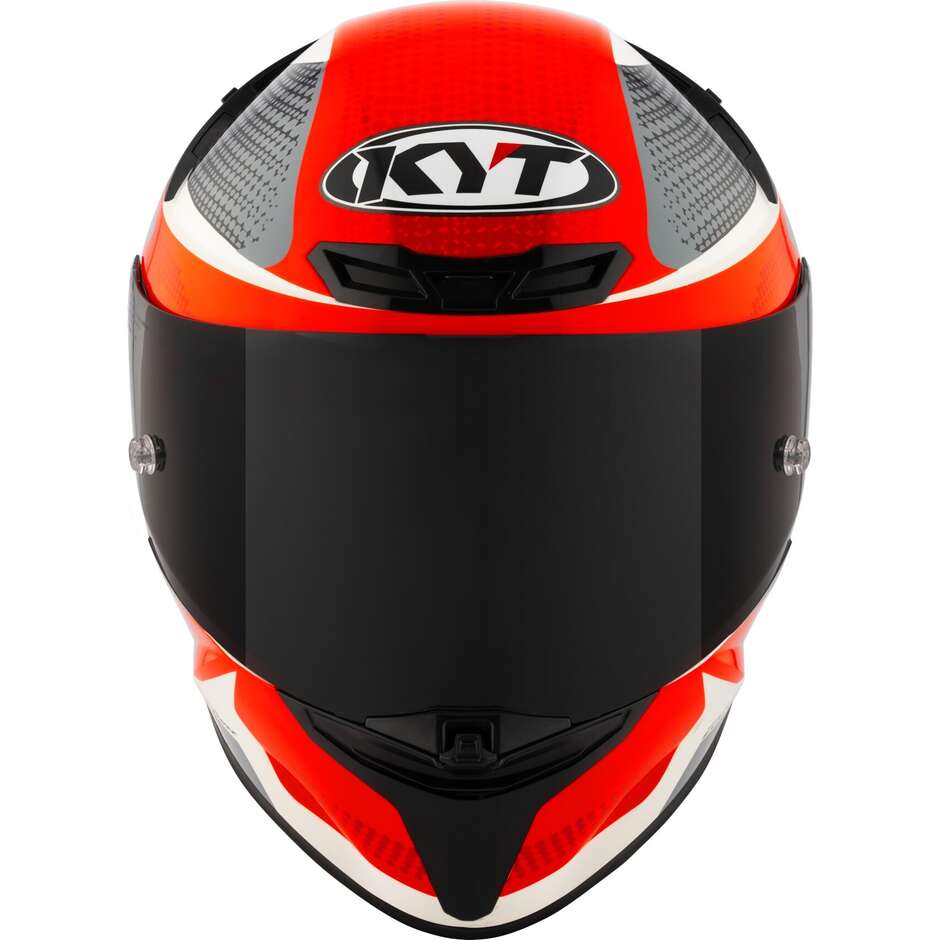 Kyt TT-REVO GEAR Full Face Motorcycle Helmet Black Red