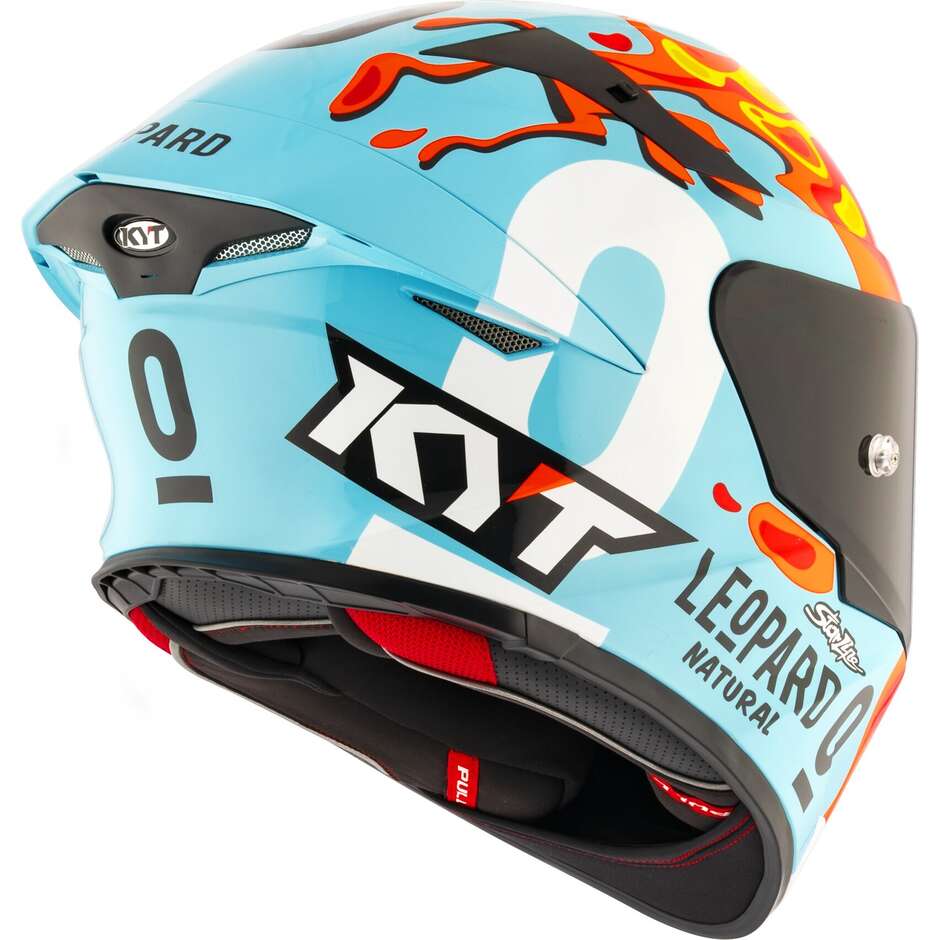 Kyt TT-REVO LEOPARD REPLICA ARAGON Full Face Motorcycle Helmet