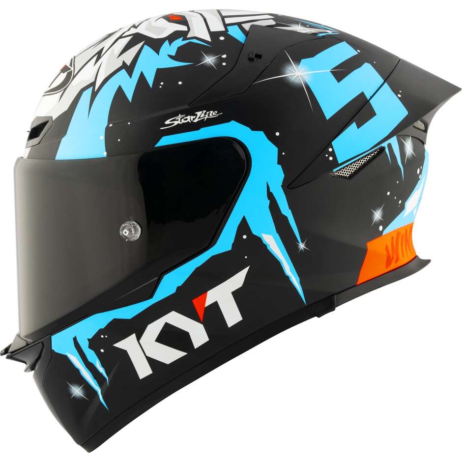 Kyt TT-REVO MASIA REPLICA Winter Test Full Face Motorcycle Helmet Matt