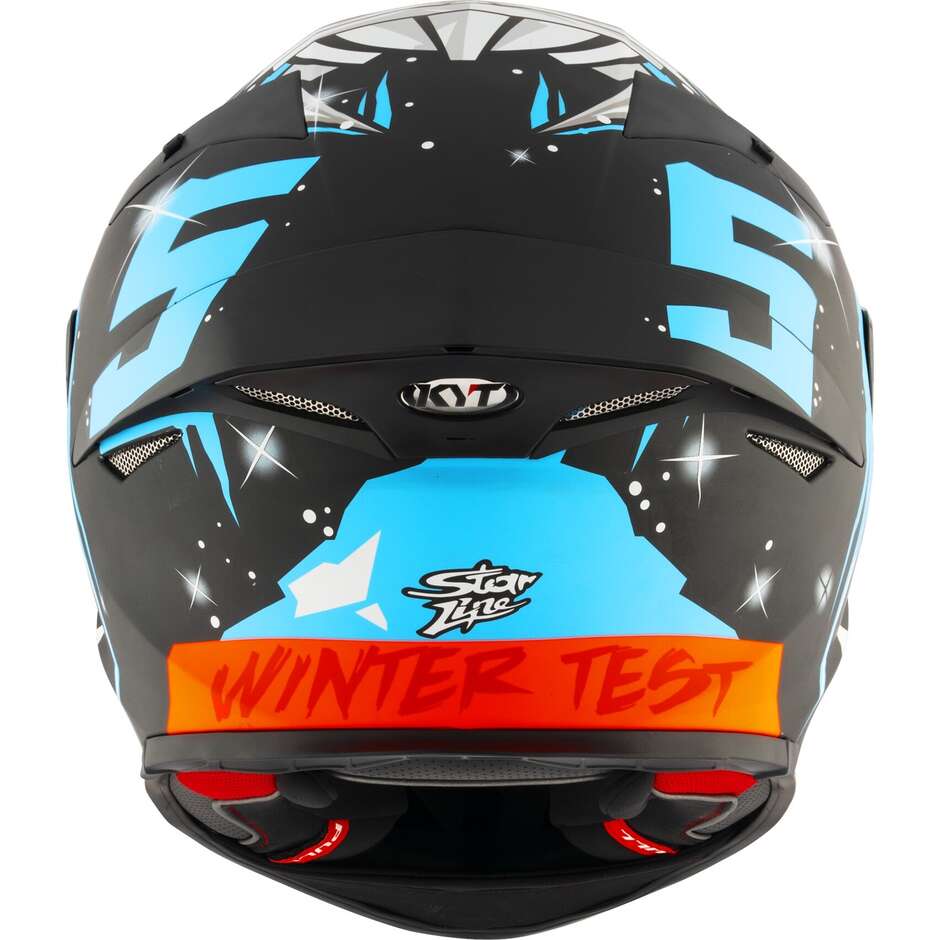 Kyt TT-REVO MASIA REPLICA Winter Test Full Face Motorcycle Helmet Matt