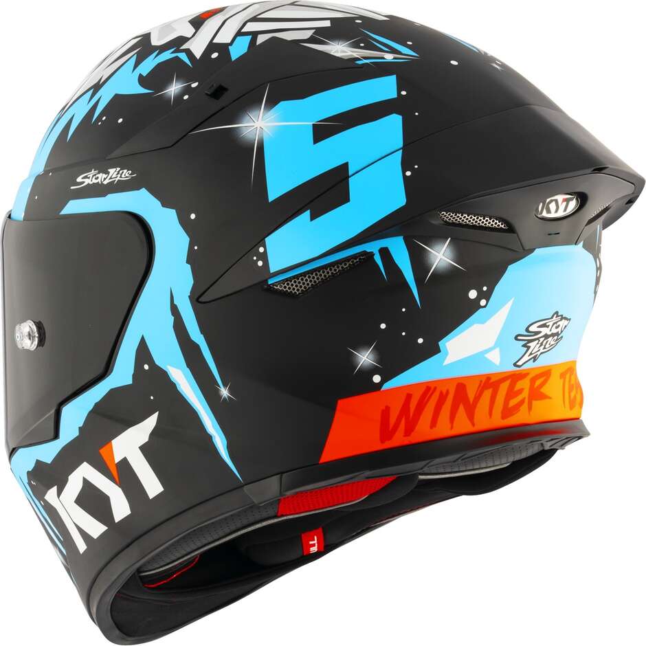 Kyt TT-REVO MASIA REPLICA Winter Test Full Face Motorcycle Helmet Matt