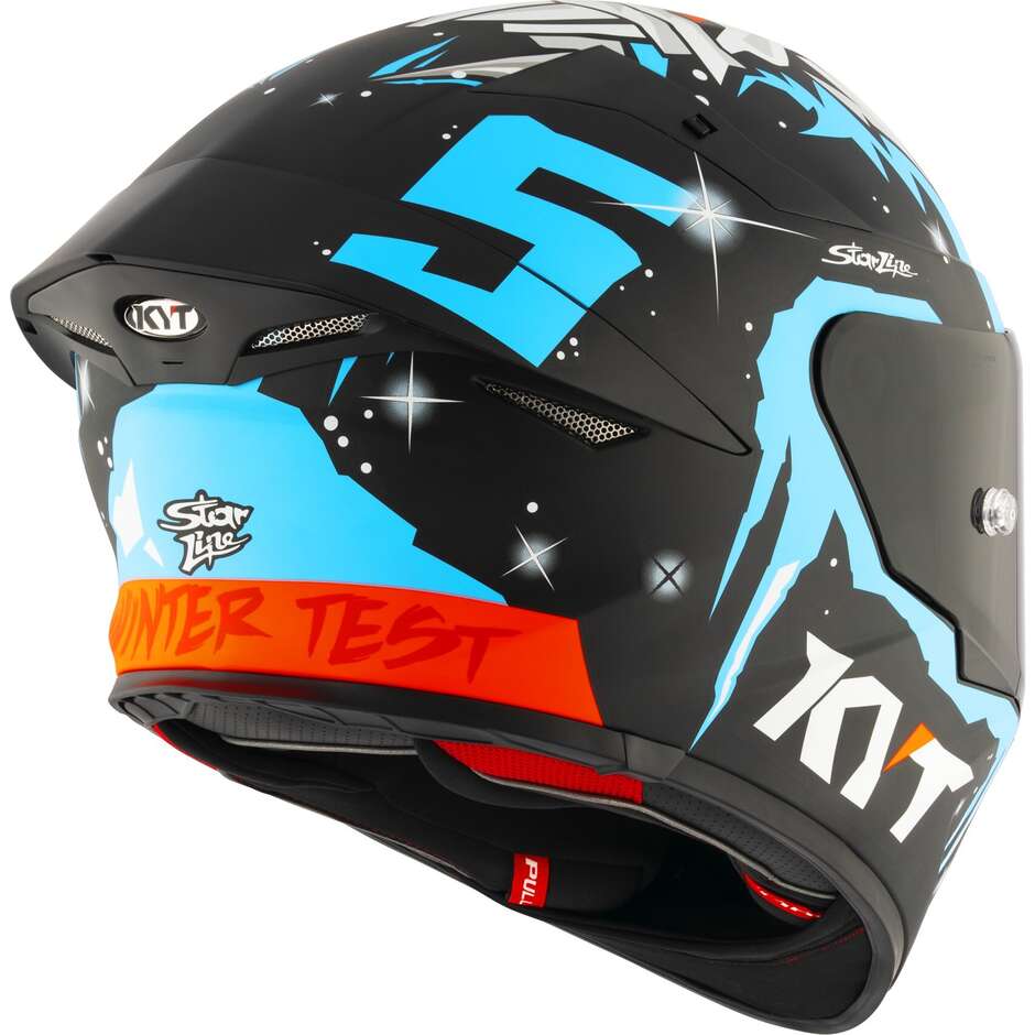 Kyt TT-REVO MASIA REPLICA Winter Test Full Face Motorcycle Helmet Matt