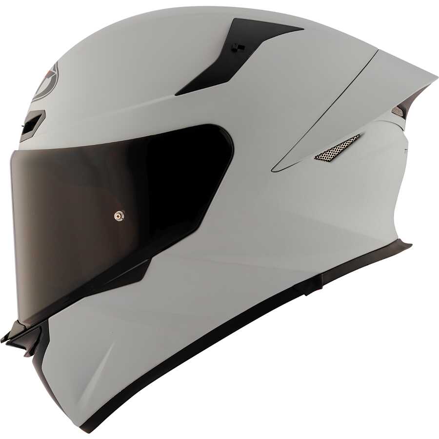 Kyt TT-REVO PLAIN Full Face Motorcycle Helmet Matt Grey For Sale