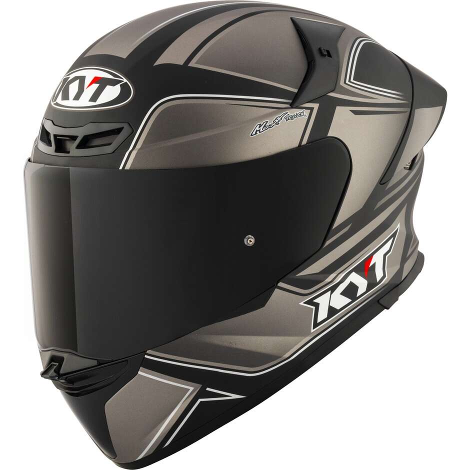 Kyt TT-REVO TOURIST Integral-Motorradhelm Cool Grey