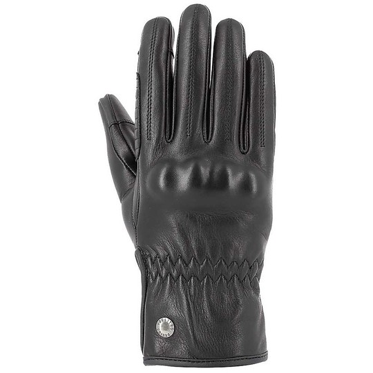Ladies' Leather Gloves Vquattro City Dust 18 Lady Black