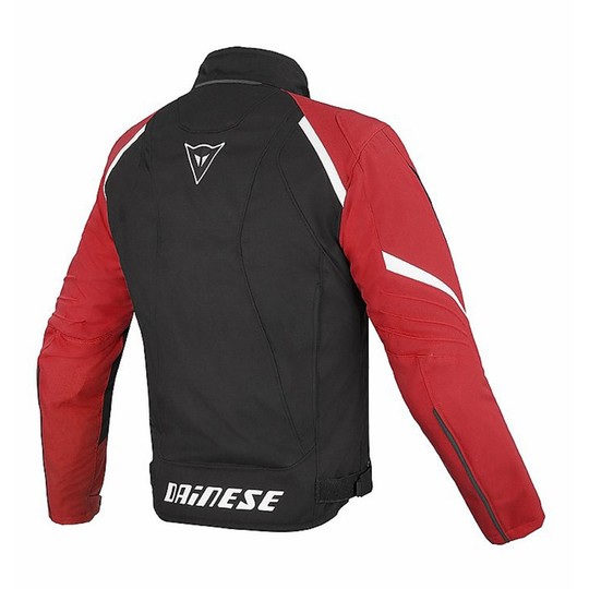 Laguna Seca Moto Jacke Dainese D-Dry schwarz / rot / weiß
