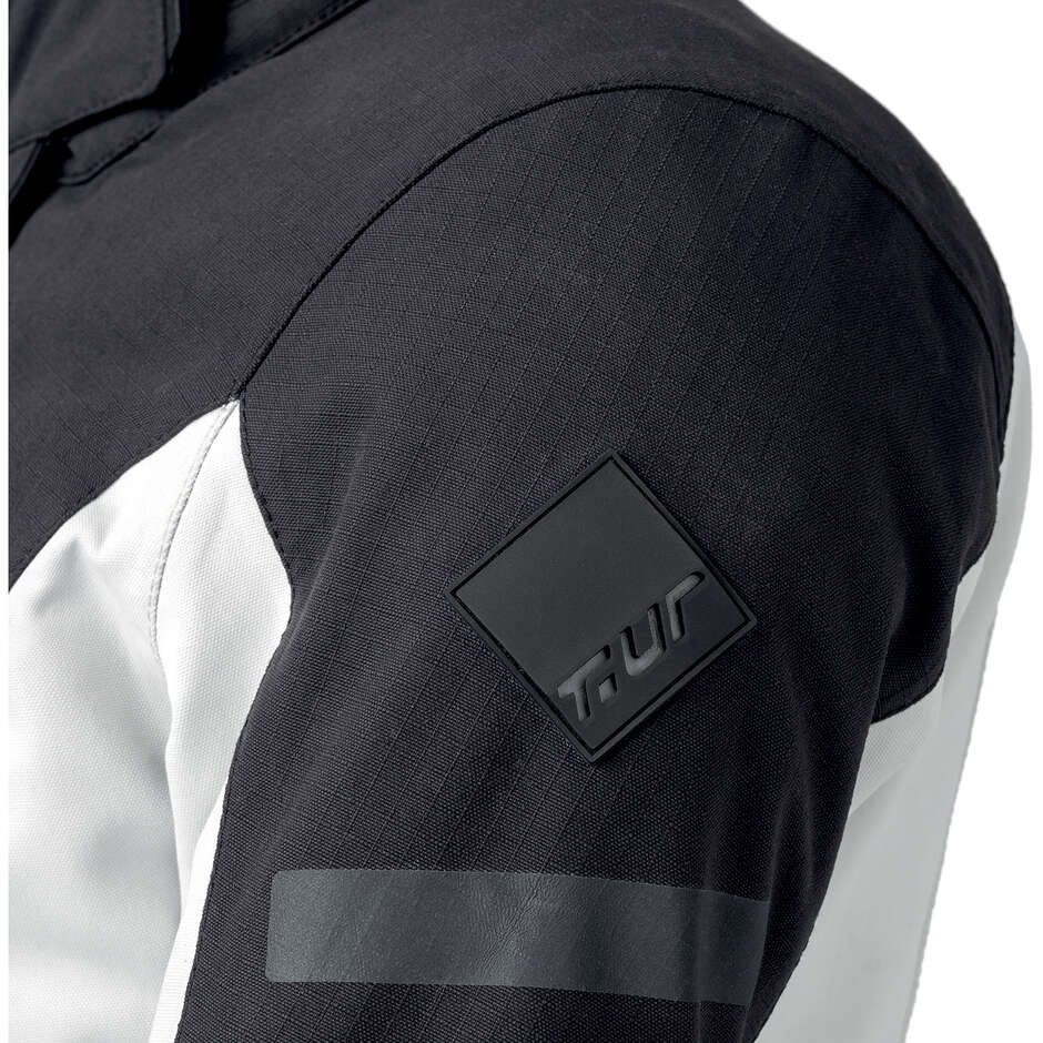 Laminierte Damen-Motorradjacke T-UR T8144W OVERCAST HYDROSCUD LADY Ice Black