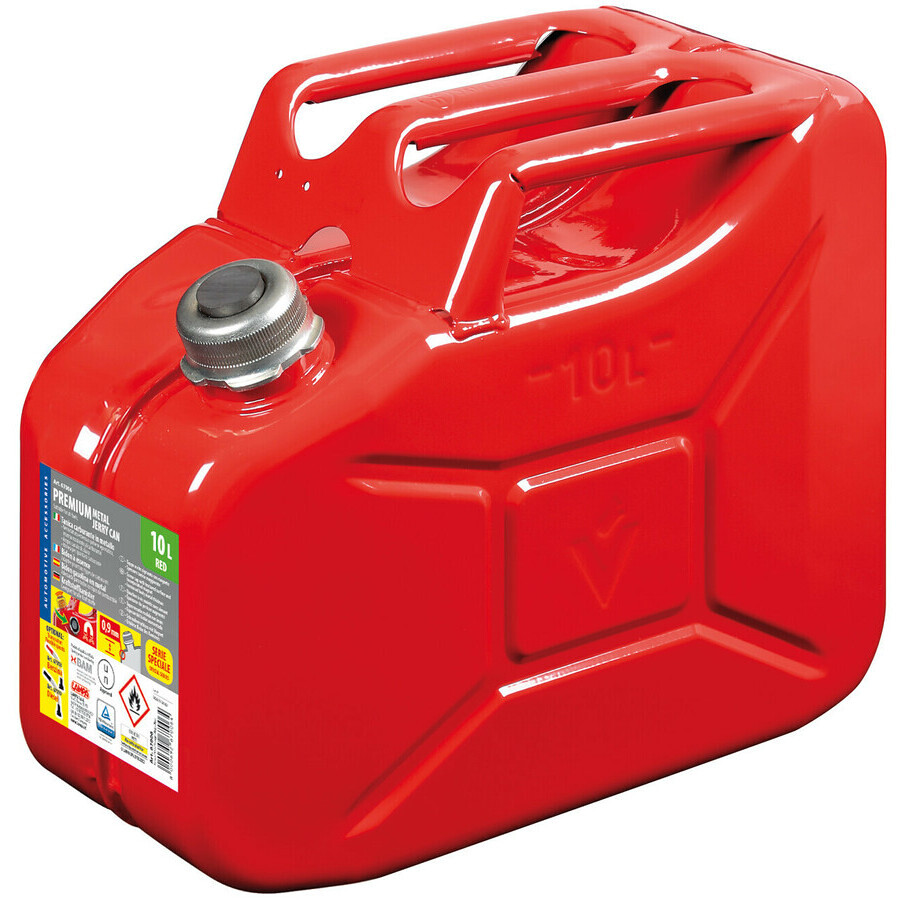 Lampa 10L Red Metal Fuel Can