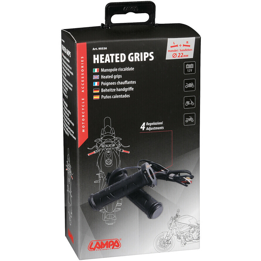 Lampa 12V Motorcycle Heated Grips
