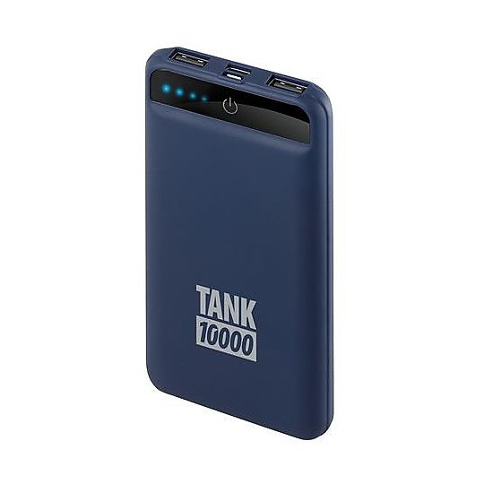 Lampa 38823 Tank 10000 tragbares USB-Ladegerät für Smartphone