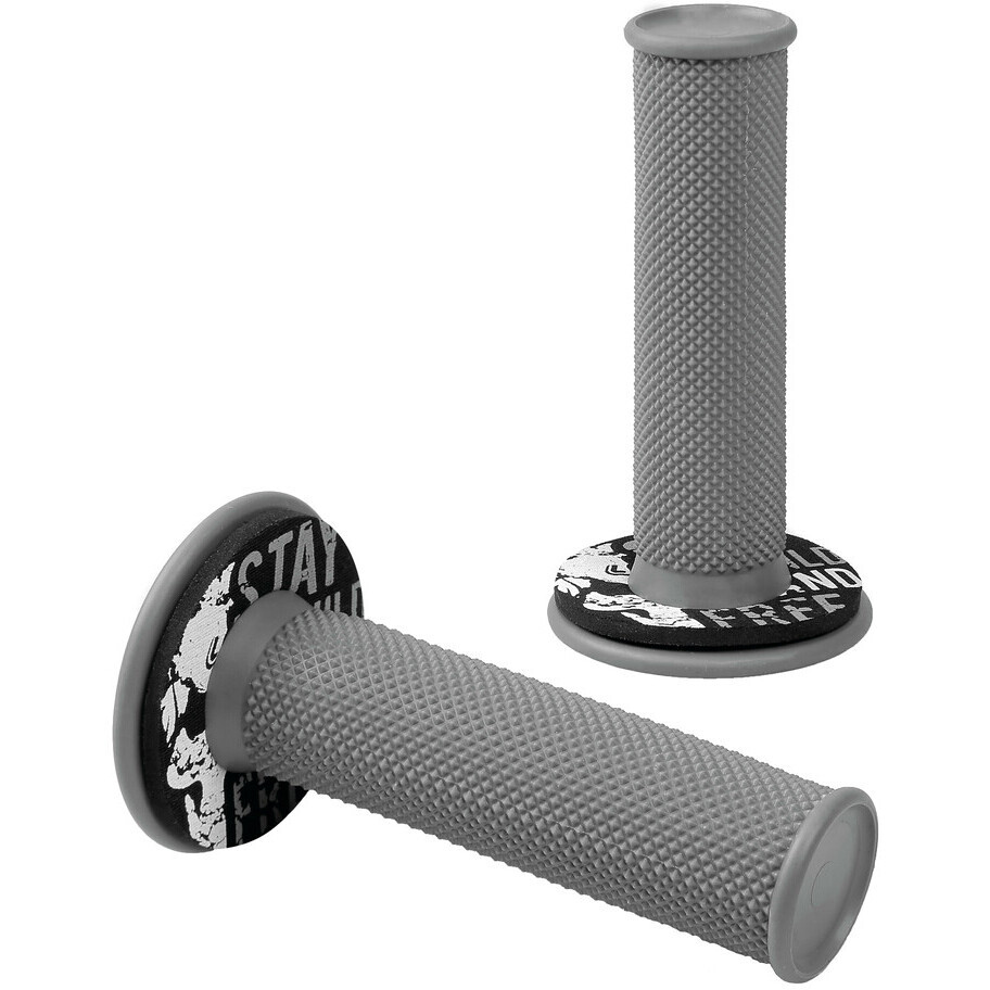 Lampa Donut Off-Road Grips Universal Motorcycle Grips Grey-Grey