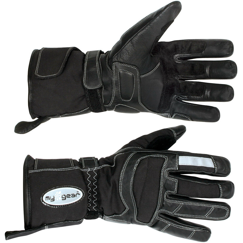 Lampa Free Time Black Touring Motorcycle Gloves