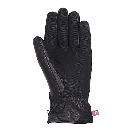 Leather Gloves and Fabric Vquattro Eton 17 Black