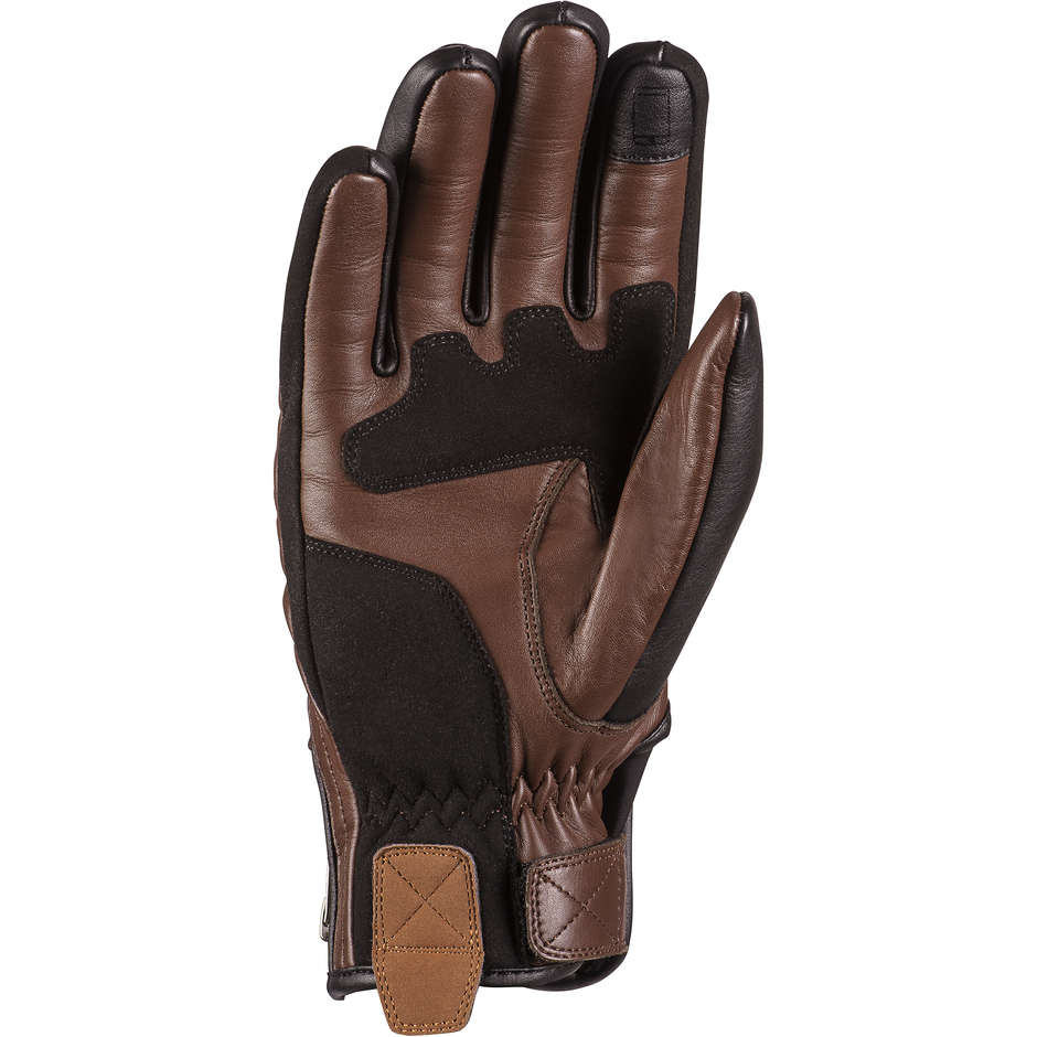 Leather Gloves Custom Half Season Ixon RS NEO Brown