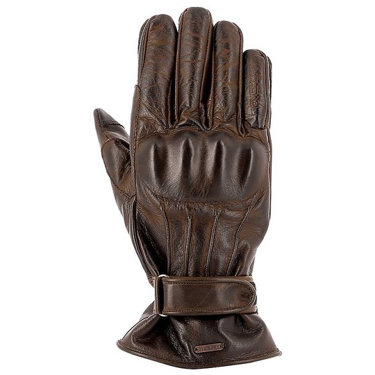 Leather Gloves Custom Overlap Cromwel Brown