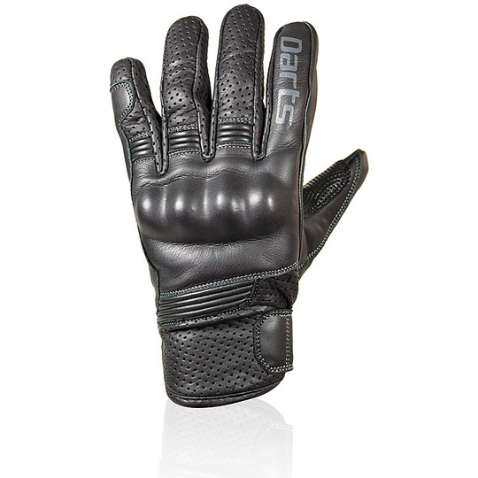 Leather Gloves Darts Summer Pride Vintage Black approved