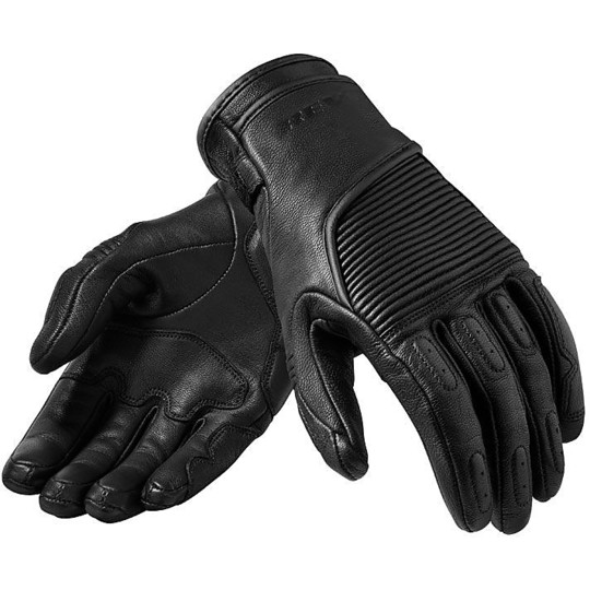 Leather Gloves Woman Custom Rev'it BASTILLE LADIES Black