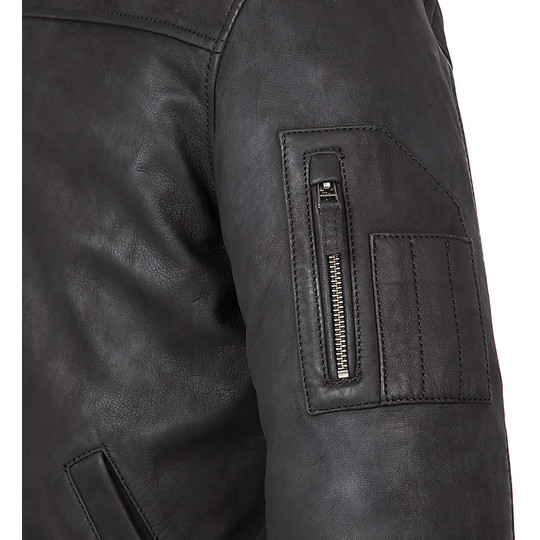 Leather jacket Tucano Urbano BRED 8124MF146 Black