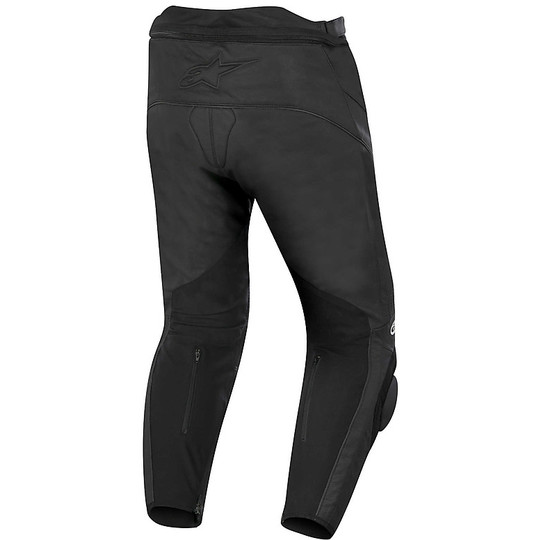 Leather pants Alpinestars Missile Airflow Black