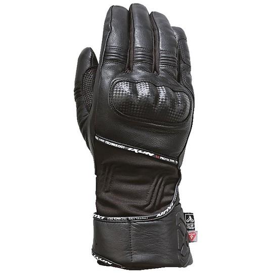 Leather Winter Gloves Ixon PRO TERRA CE Black