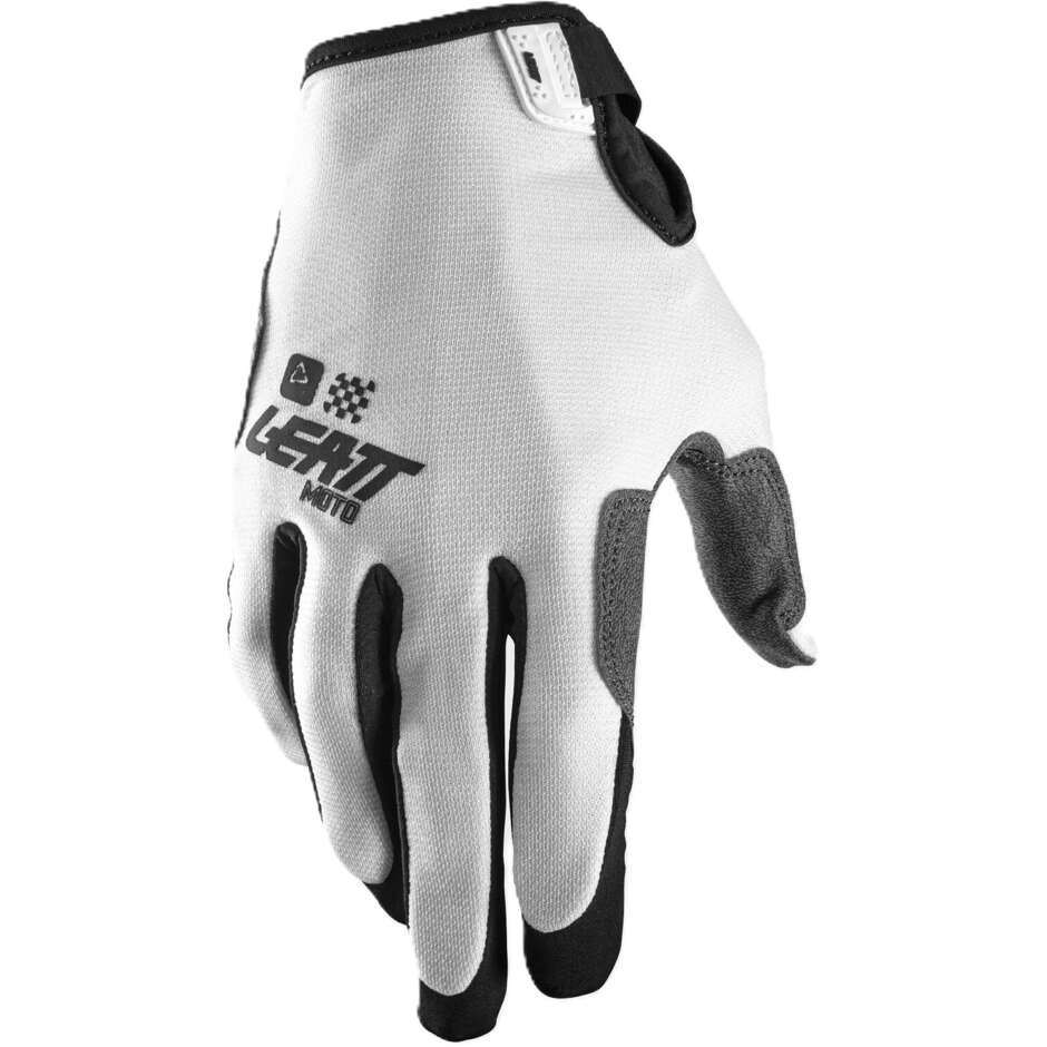 Leatt 1.5 GripR White Cross Motorcycle Gloves