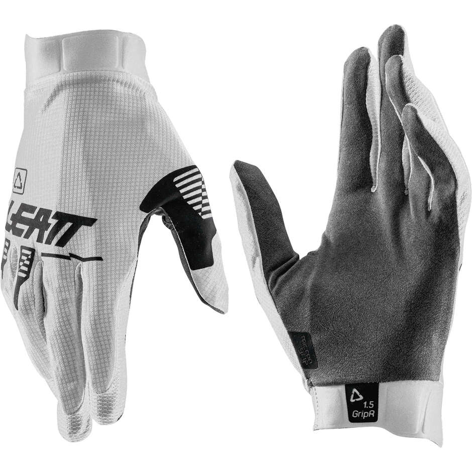 Leatt 1.5 Junior & Mini Motorradhandschuh für Kinder, Weiß