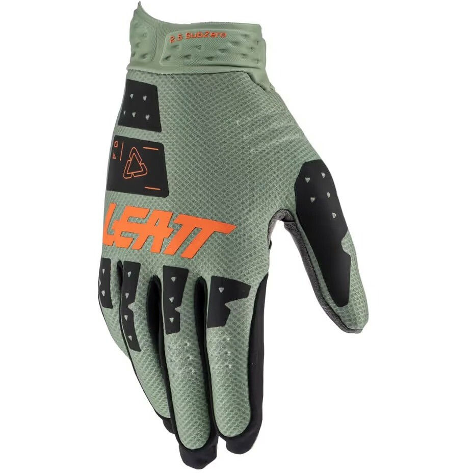 Leatt 2.5 SUBZERO Cross Enduro Motorradhandschuhe Grau Orange