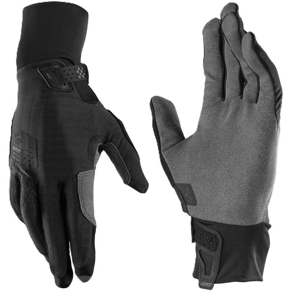 Leatt 2.5 ThermaFlow Schwarze Motorradhandschuhe