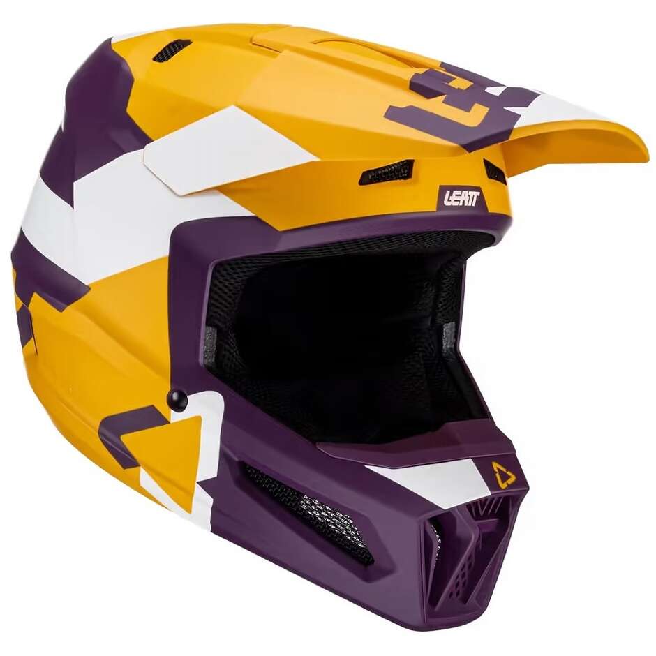 Leatt 2.5 V23 Indigo Cross Enduro Motorcycle Helmet