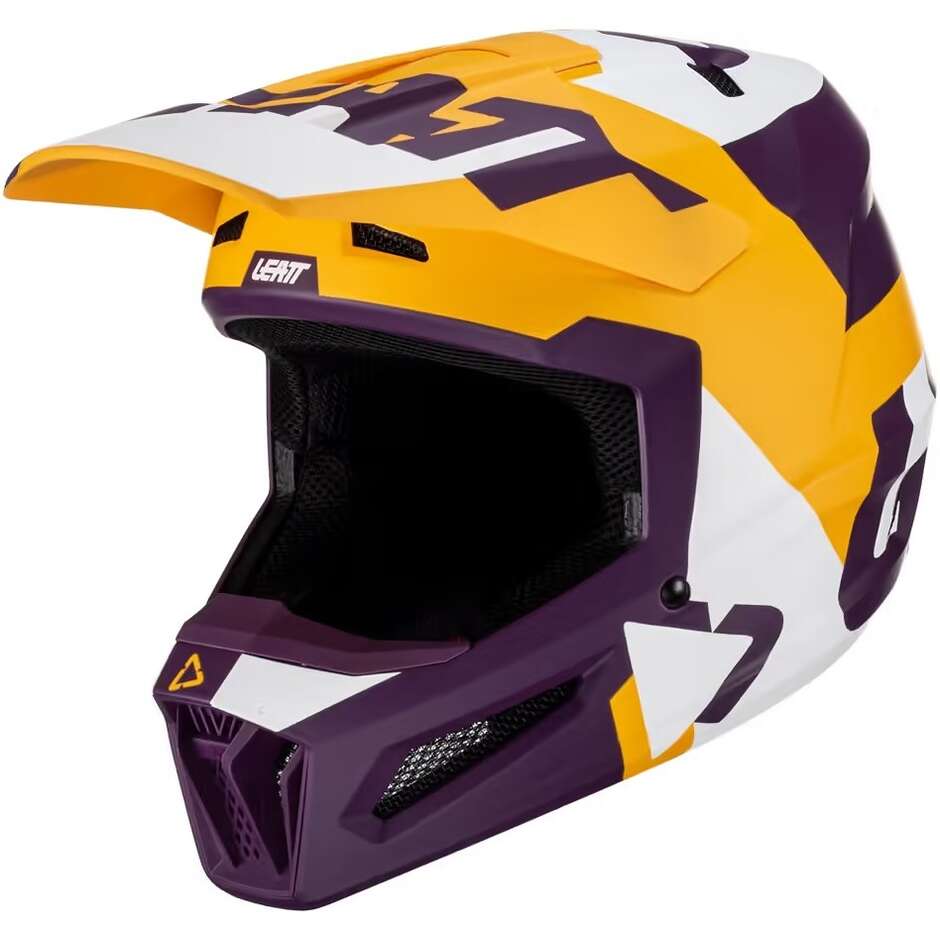 Leatt 2.5 V23 Indigo Cross Enduro Motorcycle Helmet