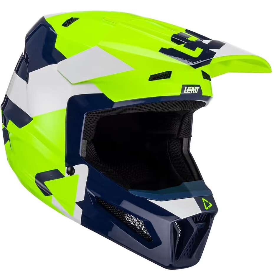Leatt 2.5 V23 Lime Cross Enduro Motorcycle Helmet