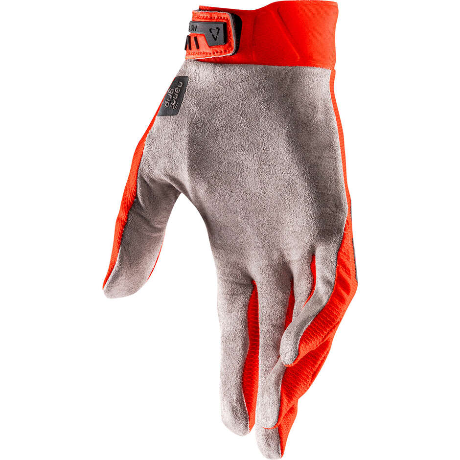 Leatt 2.5 X-flow Motorradhandschuh Rot