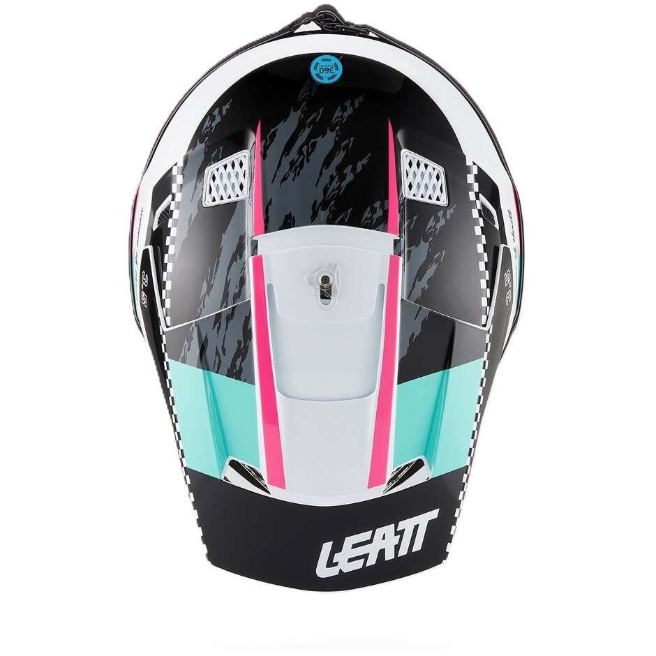 Leatt 3.5 Pink Moto Cross Helm-Set