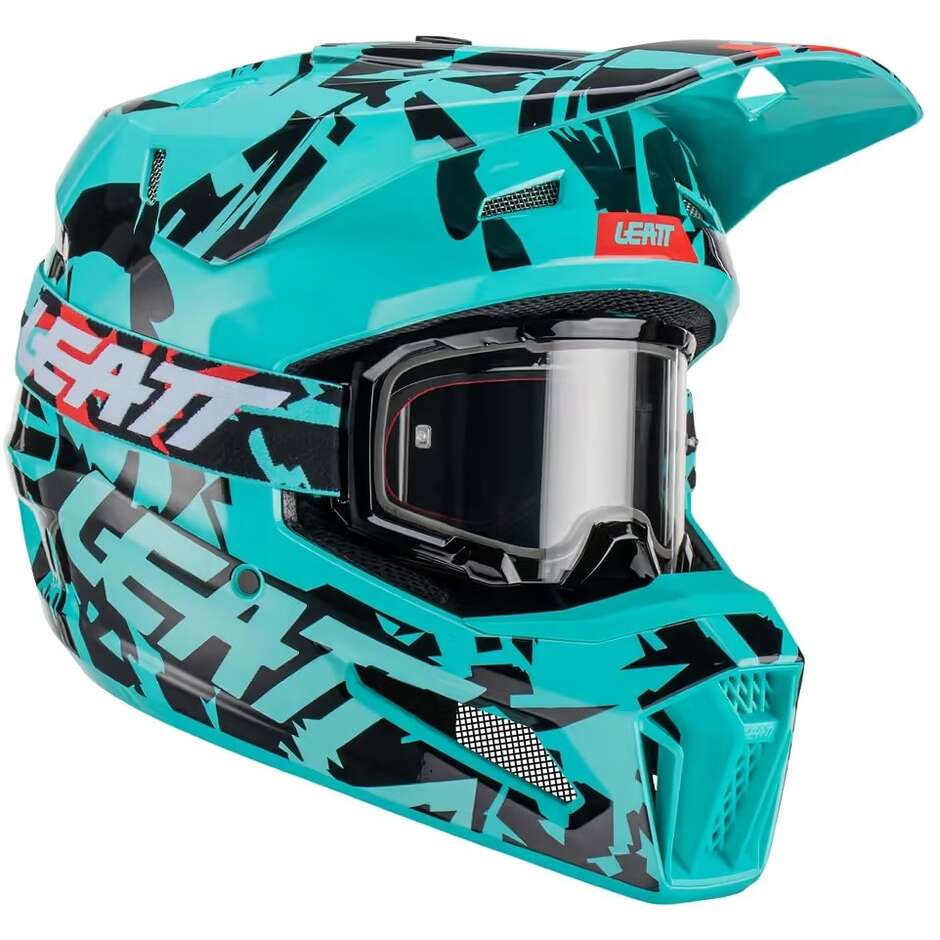 Leatt 3.5 V23 Fuel Cross Enduro Motorcycle Helmet With Mask