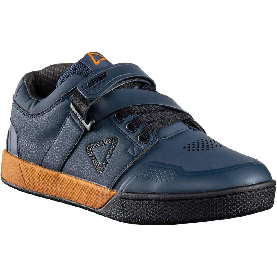 Leatt 4.0 CLIP RUST Mtb Shoes Orange Blue
