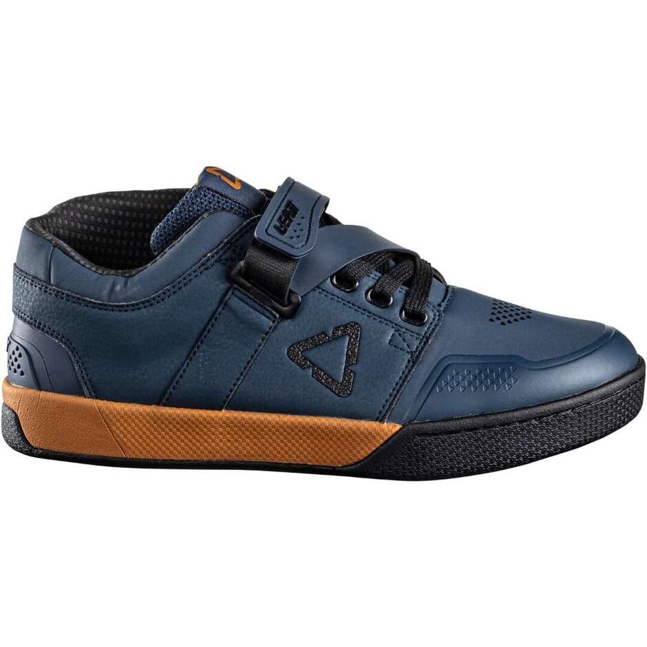 Leatt 4.0 CLIP RUST Mtb Shoes Orange Blue