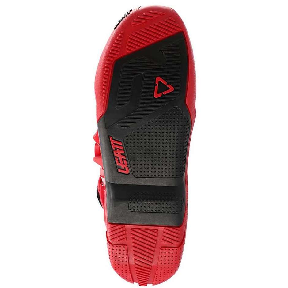 Leatt 4.5 Cross Enduro Motorcycle Boots Red Black