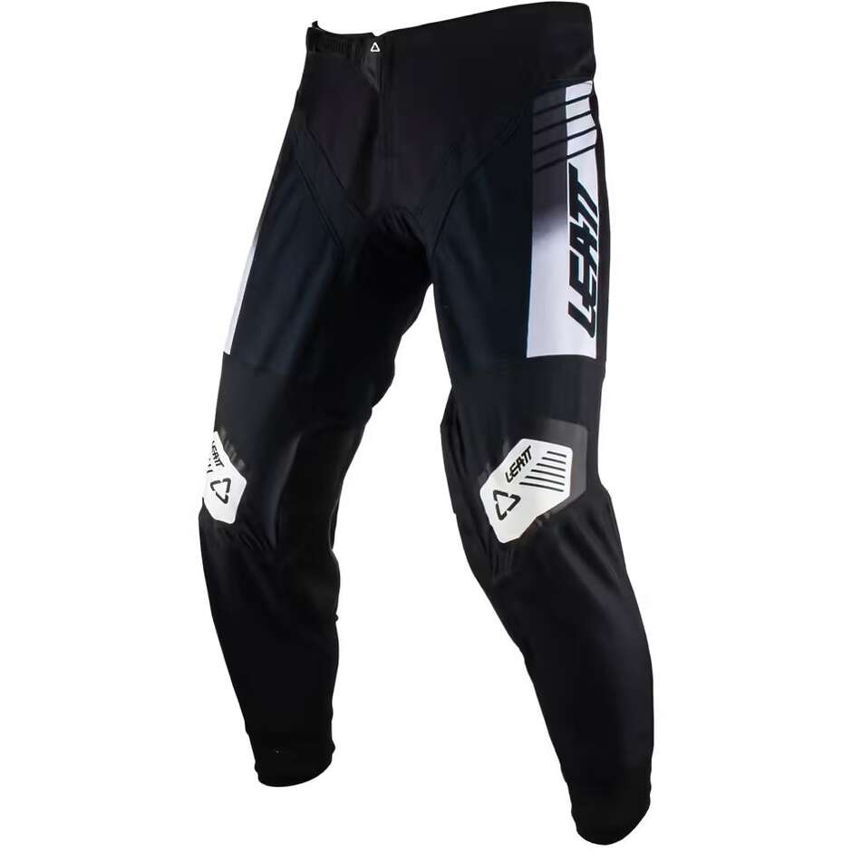 Leatt 4.5 Cross Enduro Motorradhose Schwarz Weiß