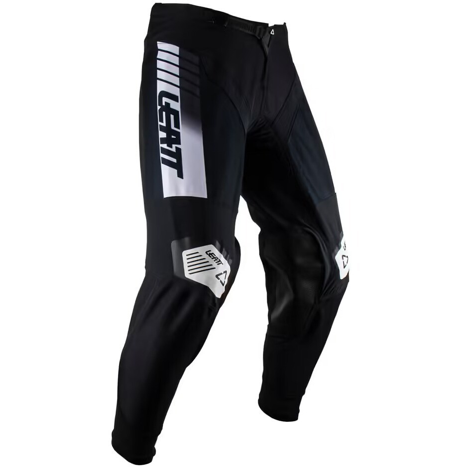 Leatt 4.5 Cross Enduro Motorradhose Schwarz Weiß