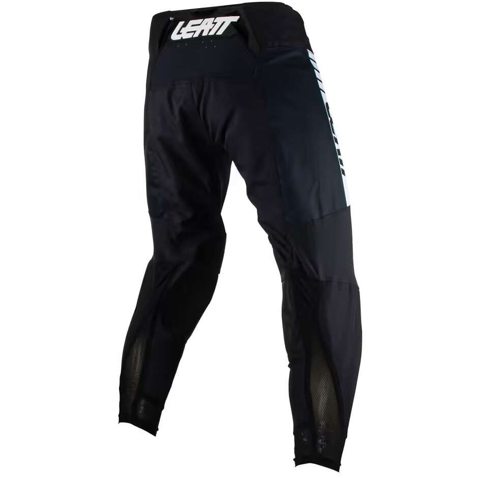 Leatt 4.5 Cross Enduro Motorradhose Schwarz Weiß