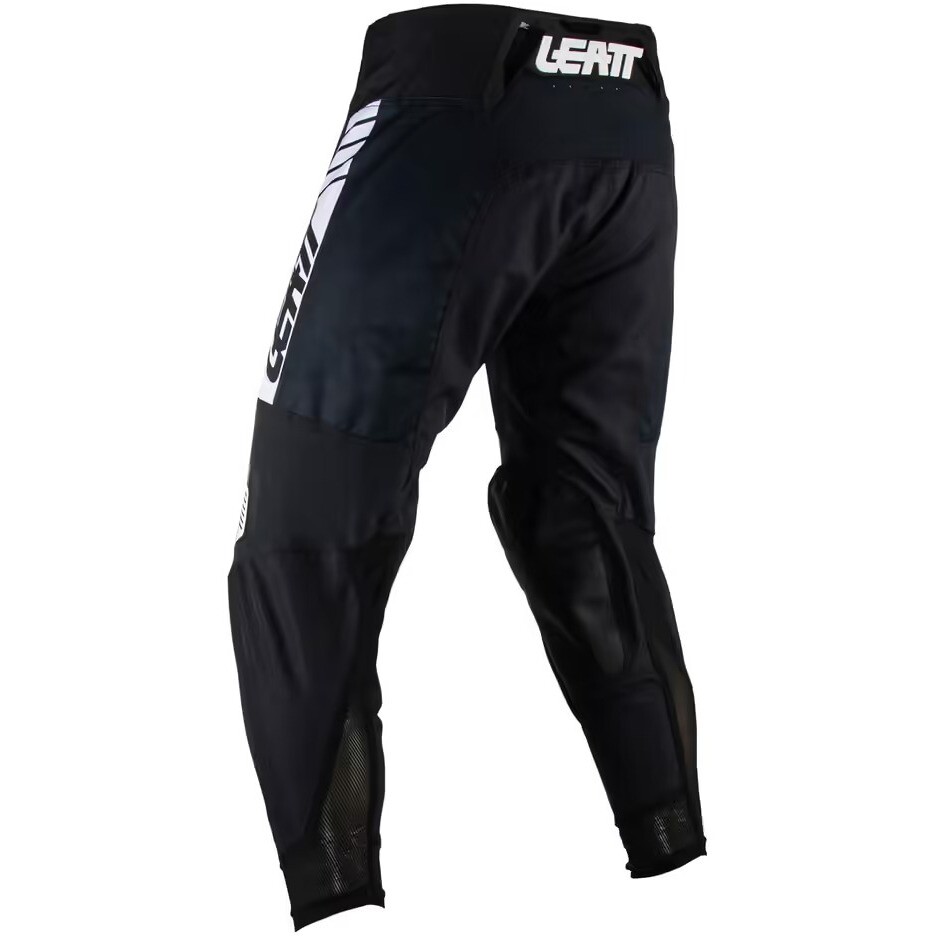 Leatt 4.5 Cross Enduro Motorradhose Schwarz Weiß