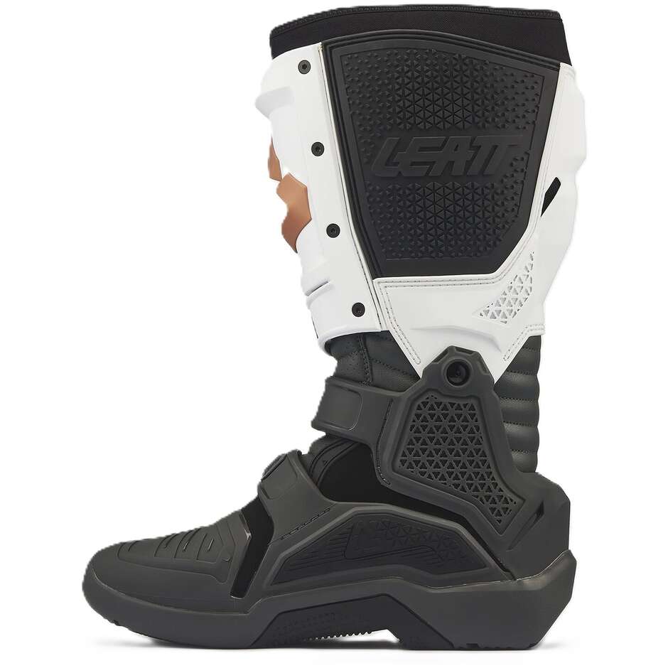 Leatt 4.5 Enduro Evo Motorcycle Boots White