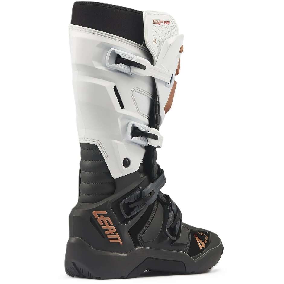 Leatt 4.5 Enduro Evo Motorradstiefel Weiß