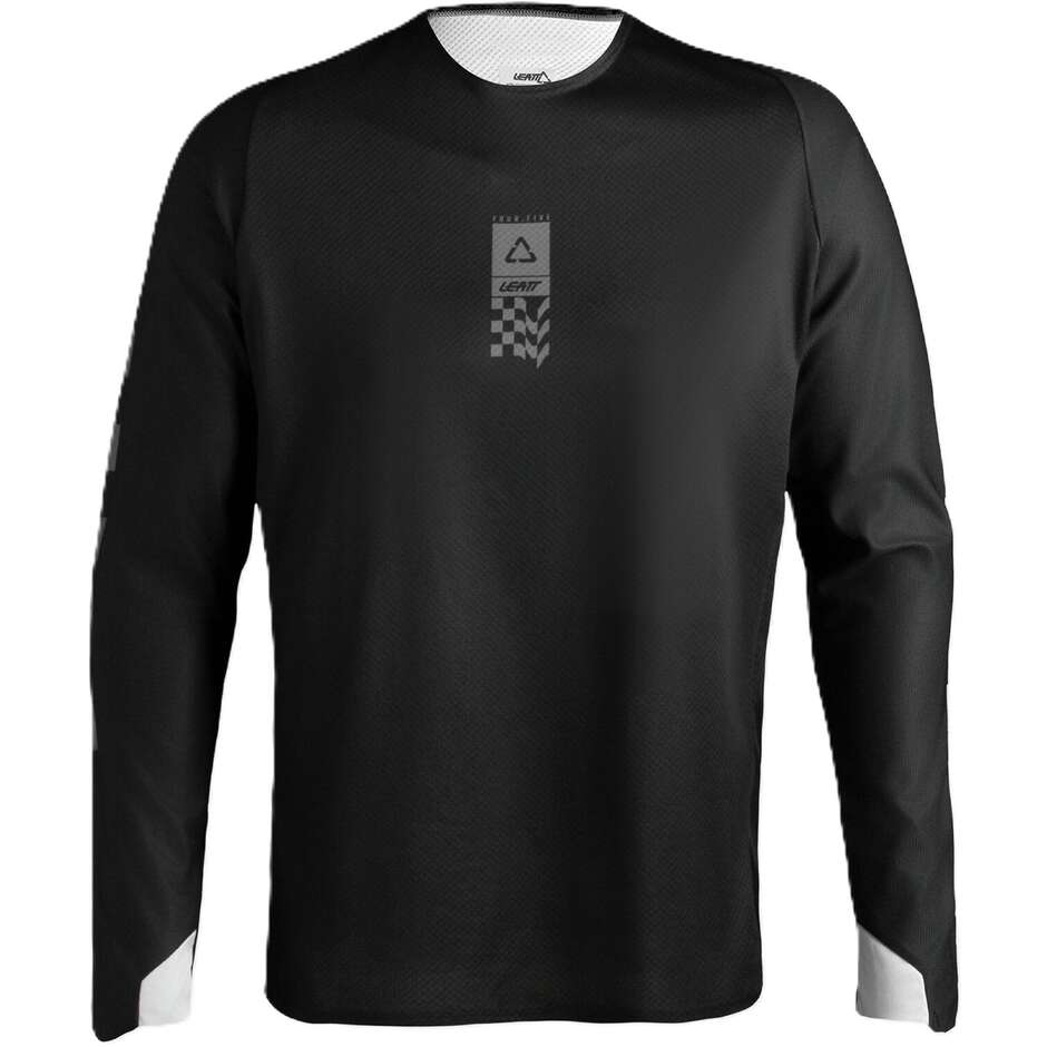 Leatt 4.5 Enduro Moto Jersey Schwarz